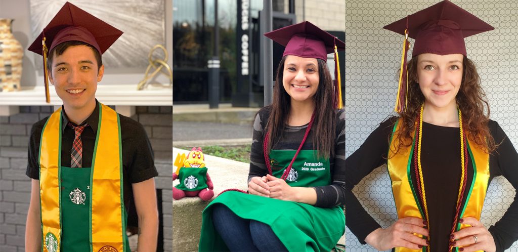 Celebrating graduates of Starbucks College Achievement Plan